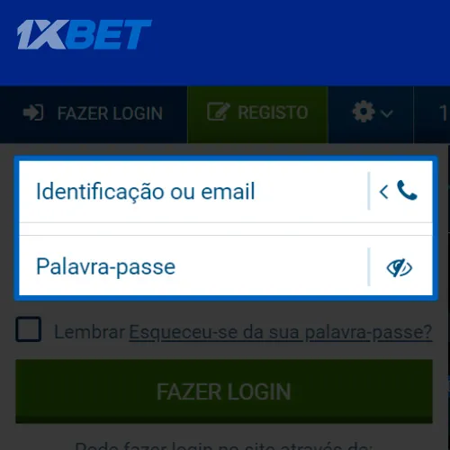 Usu&aacute;rio e senha