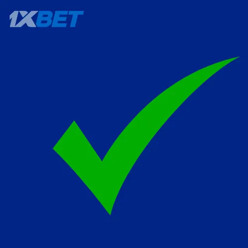 A conta na 1xBet j&aacute; foi confirmada